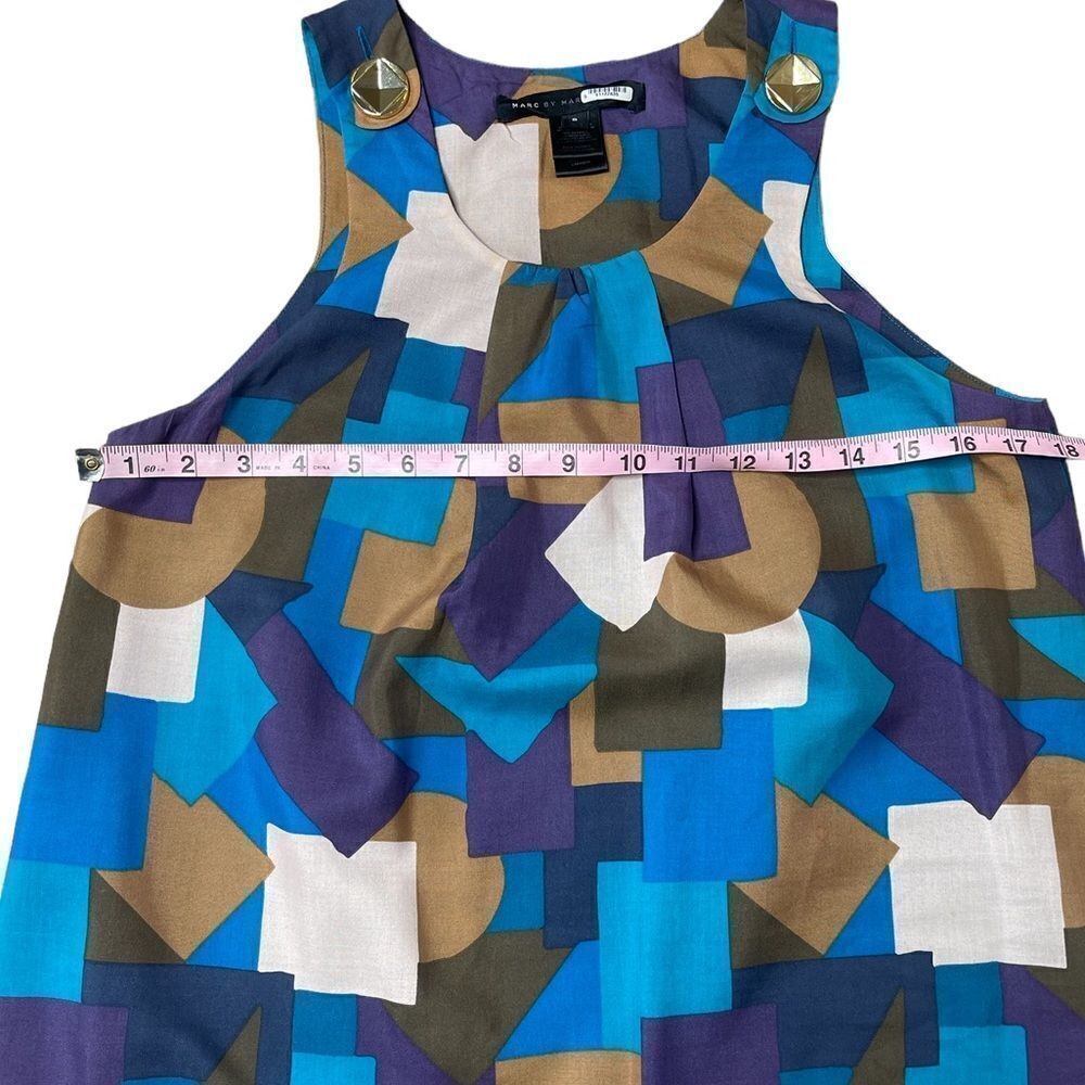 Marc Jacobs Vintage Mod Style Pop Art Dress Size Small - Picture 8 of 15